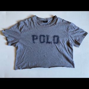 Polo athletic crop tee
